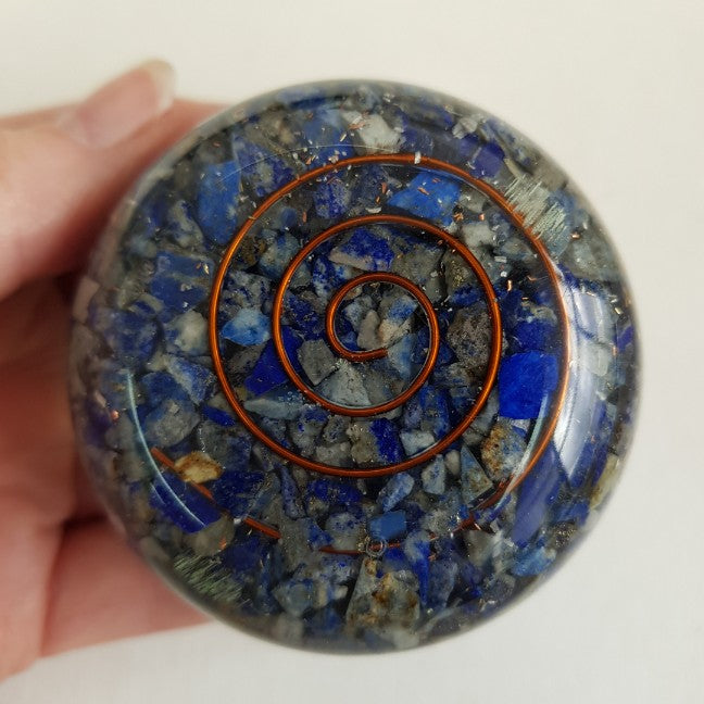 Orgonite Dome - Lapis Lazuli Orgonite Dome - Lapis Lazuli